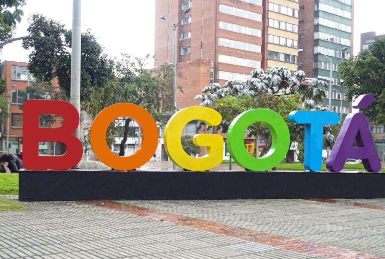 Obras en tramo de la Autopista Norte de Bogotá